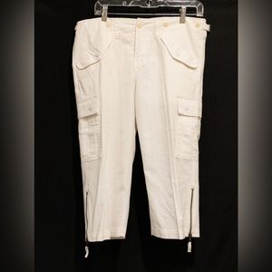Paper Denim & Cloth White Capri Pants- 29